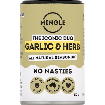 Mingle Garlic & Herb All Natural Seasoning 50g