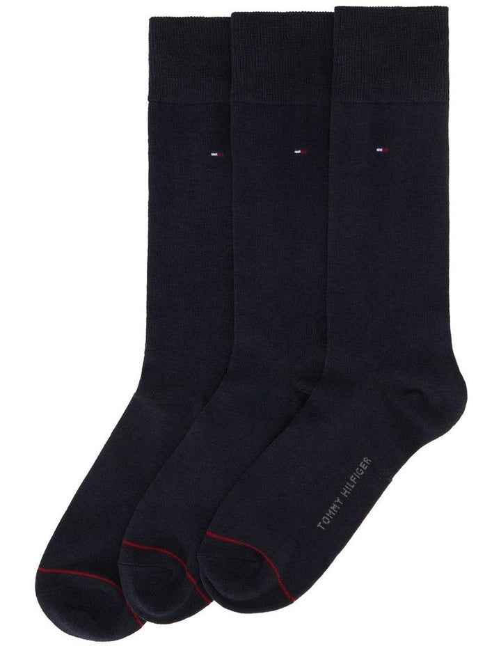 Flag Dress 3 Pack Socks in Blue