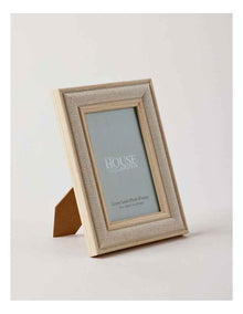 Linen Look Wrapped Photo Frame 10x15cm