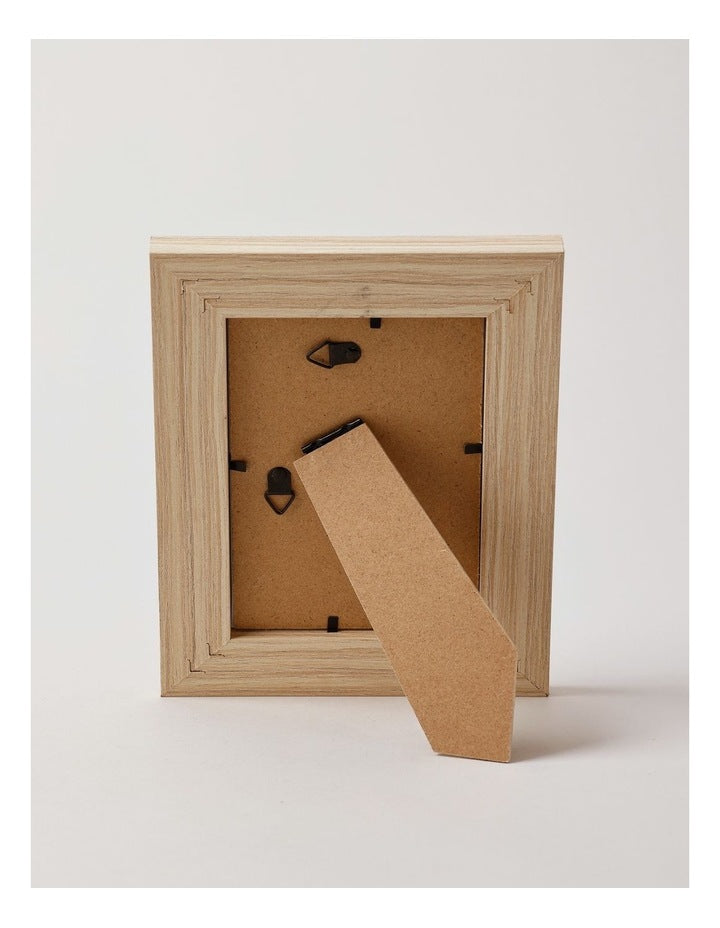 Linen Look Wrapped Photo Frame 10x15cm