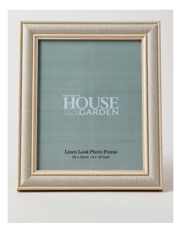 Linen Look Wrapped Photo Frame 20x25cm