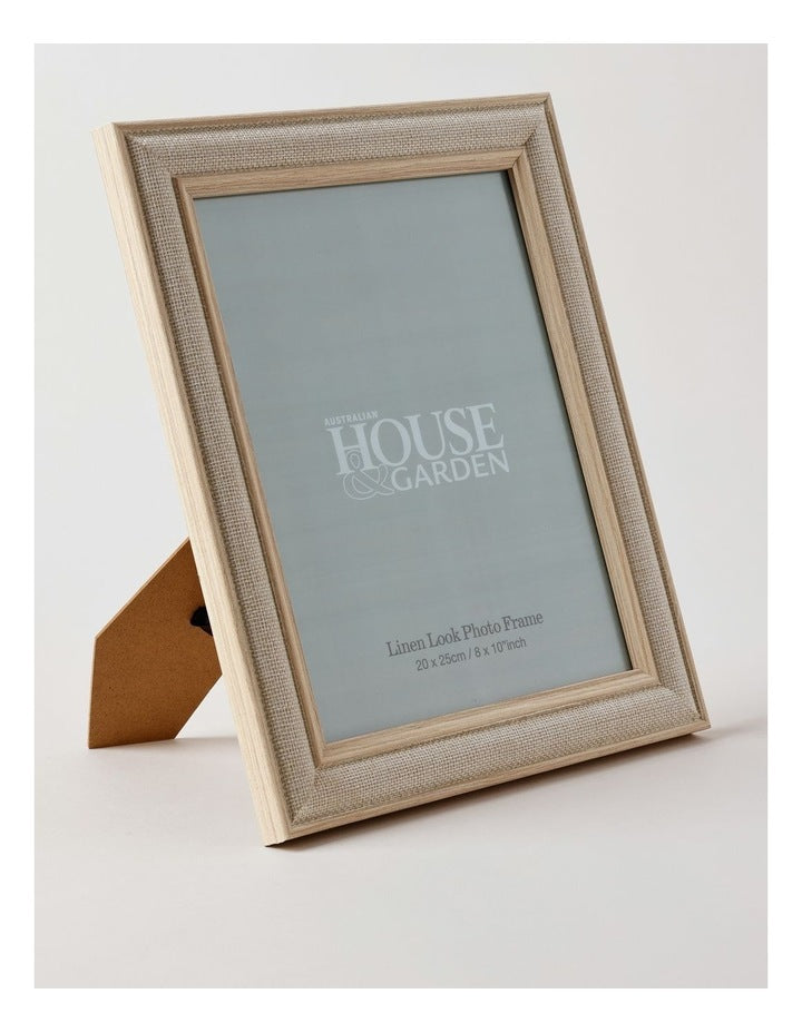 Linen Look Wrapped Photo Frame 20x25cm