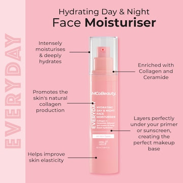 MCoBeauty Hydrating Day & Night Face Moisturiser 50g