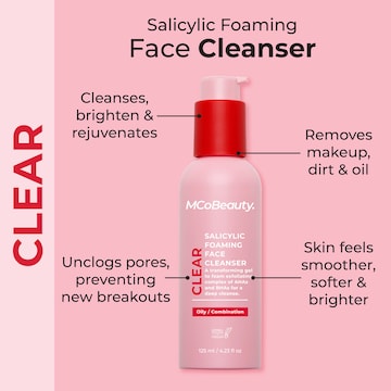 MCoBeauty Salicylic Foaming Face Cleanser 125mL