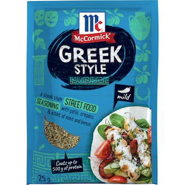 McCormick Greek Style Street Food Seasoning 25g