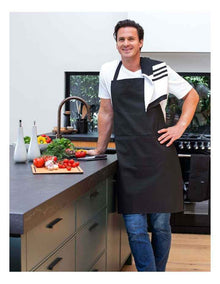 Lennox Apron in Black