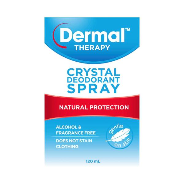 DERMAL THERAPY CRYSTAL DEODORANT SPRAY 120ML