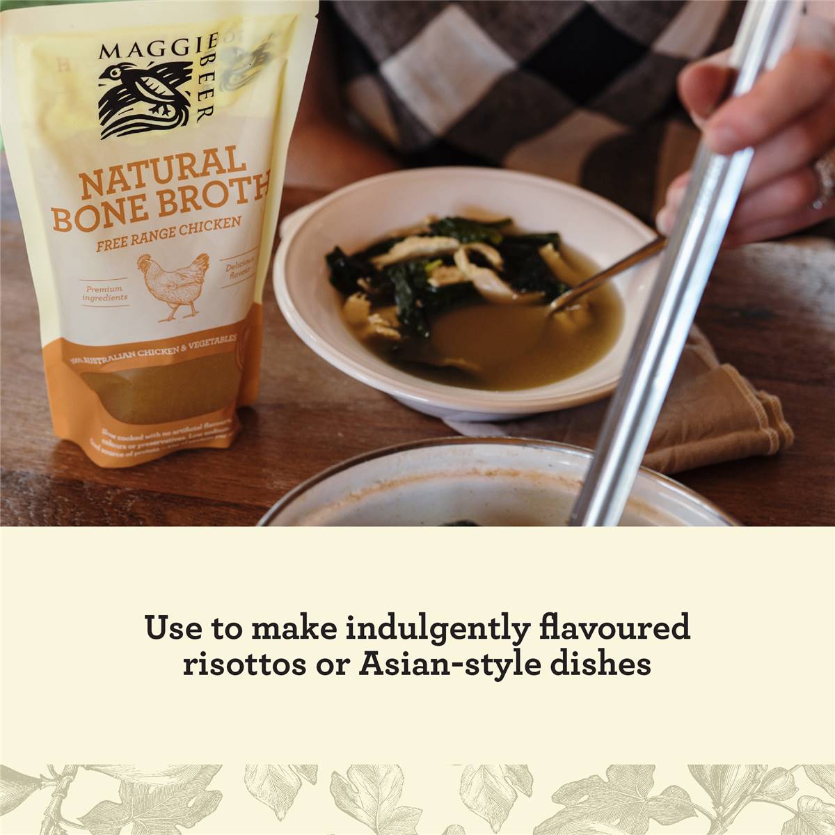 Maggie Beer Natural Free Range Chicken Bone Broth 500ml