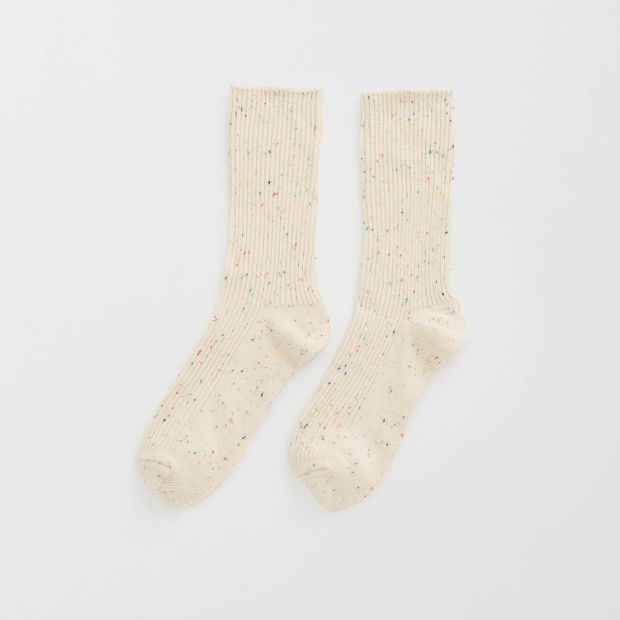 Australian Cotton Blend Marled Crew Socks