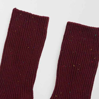 Australian Cotton Blend Marled Crew Socks