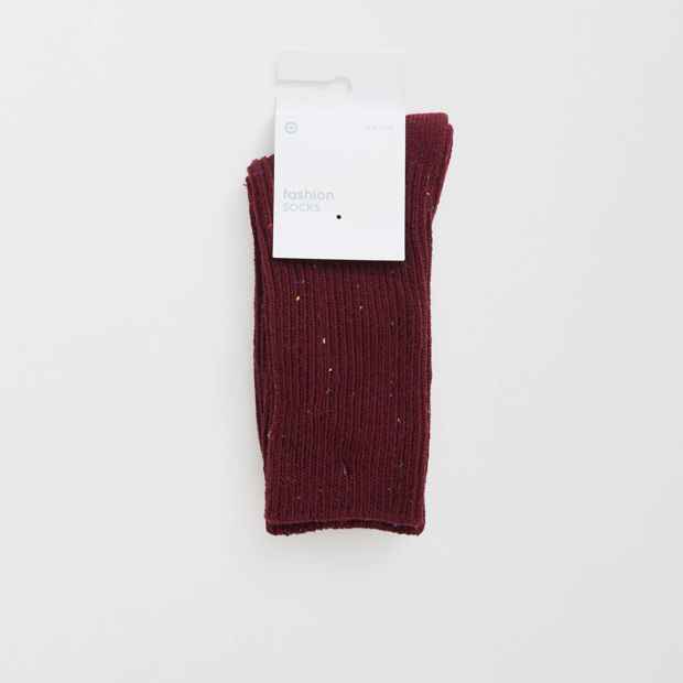 Australian Cotton Blend Marled Crew Socks