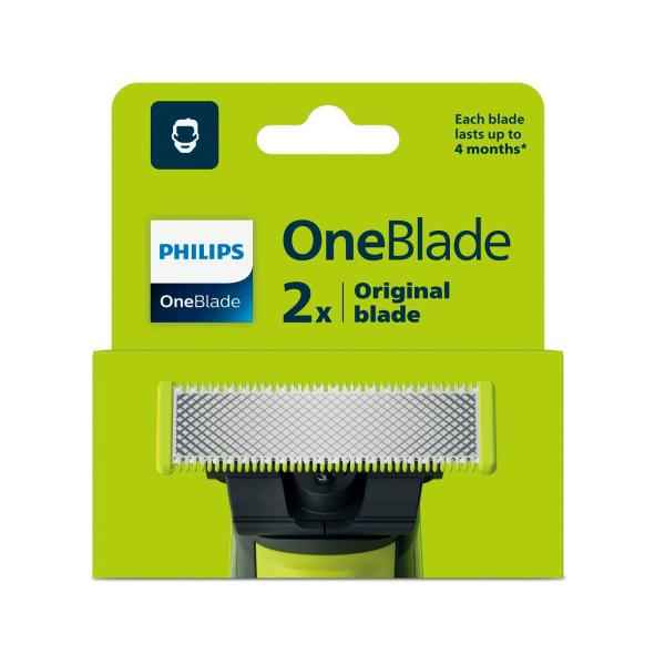 PHILIPS ONEBLADE (ORIGINAL- FACE) REPLACEMENT BLADE 2 PACK