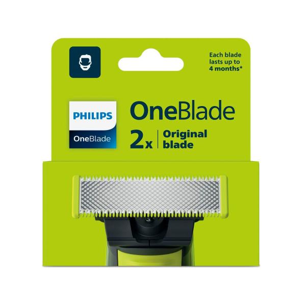 PHILIPS ONEBLADE (ORIGINAL- FACE) REPLACEMENT BLADE 2 PACK