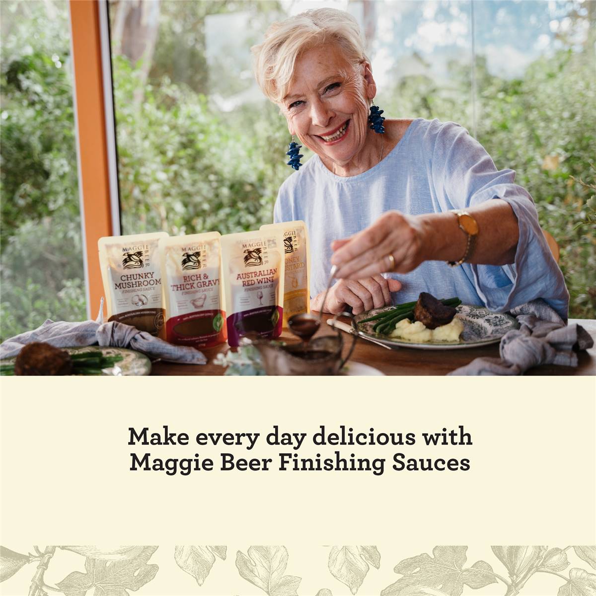 Maggie Beer Chunky Mushroom Finishing Sauce 170g