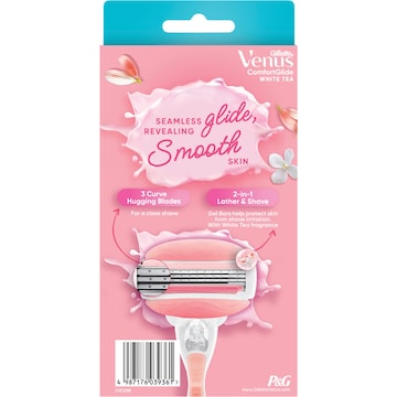 Gillette Venus Comfortglide White Tea Razor Blades 8 pack