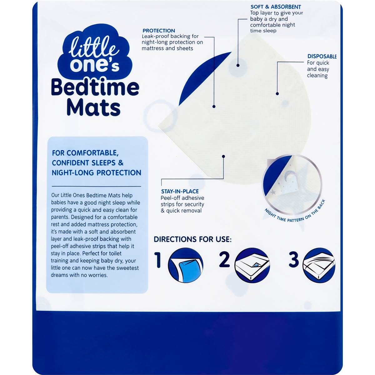 Little One's Bedtime Mats 7 pack