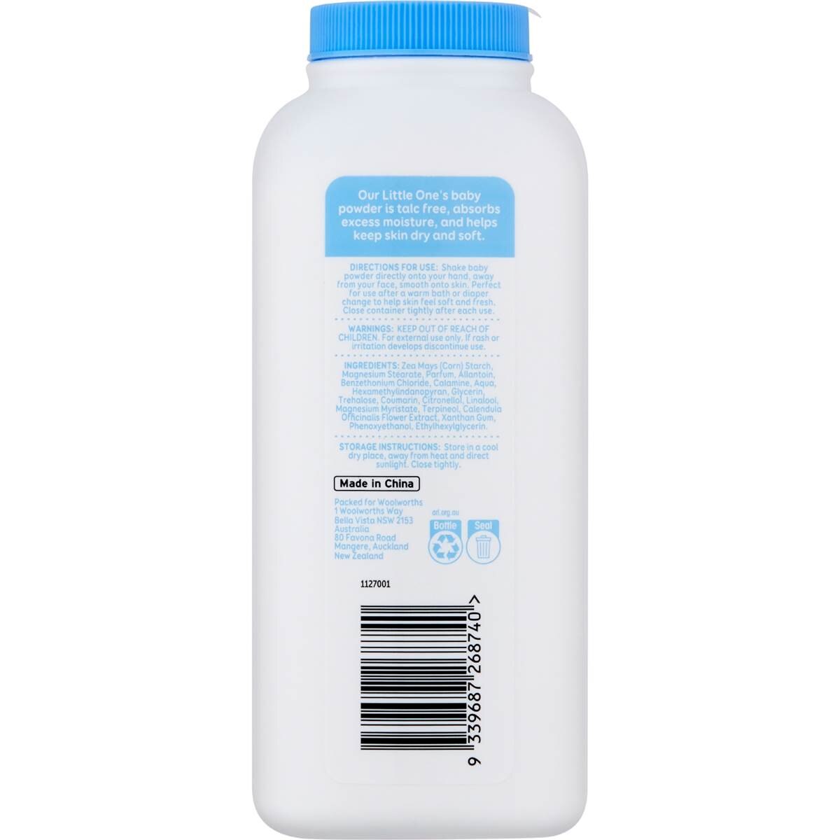 Little One's Baby Powder With Cornstarch 200g