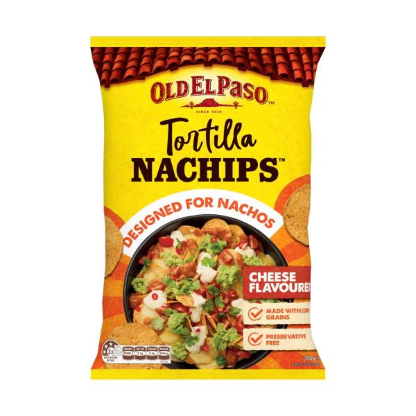OLD EL PASO NACHIPS CHEESE 300G