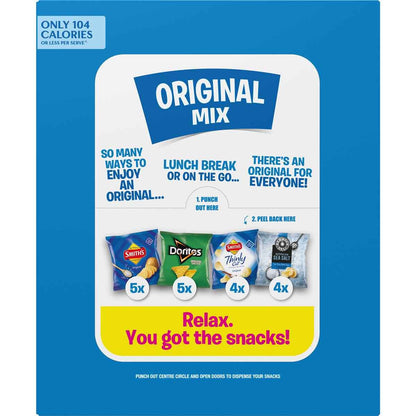 Smith's Multipack Variety Original Salted Mix 18 pack