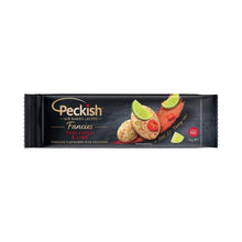 PECKISH FANCIES RICE CRACKERS CHILLI  & LIME 90G