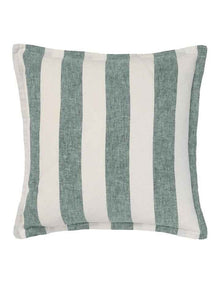 Vintage Stripe Cushion 48x48cm in Denim