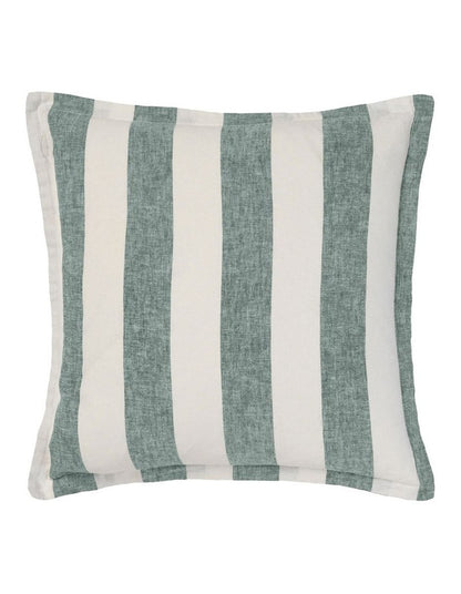 Vintage Stripe Cushion 48x48cm in Denim