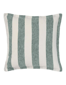 Vintage Stripe Cushion 48x48cm in Denim