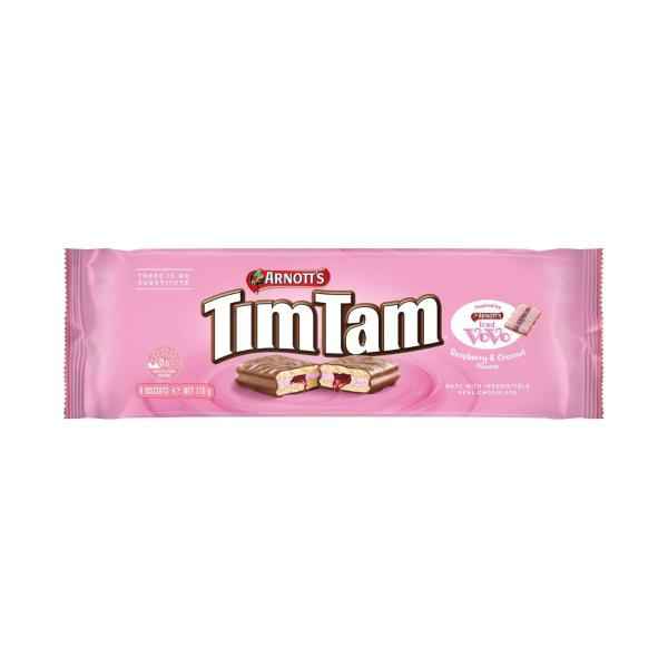 ARNOTTS TIM TAM ICED VOVO BISCUITS 175G