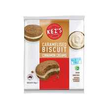 KEZ'S KITCHEN CARAMELISED BISCUIT CINNAMON CREAMS 165G