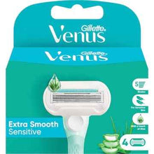 Gillette Venus Deluxe Smooth Sensitive Razor Blades 4 pack