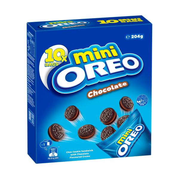 OREO CHOCOLATE MINI 204G