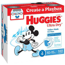 Huggies Boys' Ultra Dry Nappies Size 4 Toddler (10-15kg) 148 Nappies
