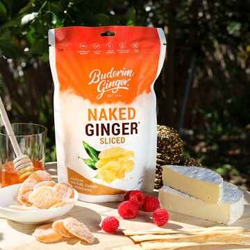 Buderim Ginger Naked Sliced 350g