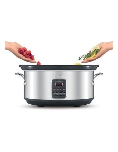 The Smart Temperature Slow Cooker 6L BSC420SS in Stainless Steel