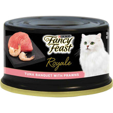 Fancy Feast Adult Royale Tuna Banquet With Prawns Wet Cat Food 85g
