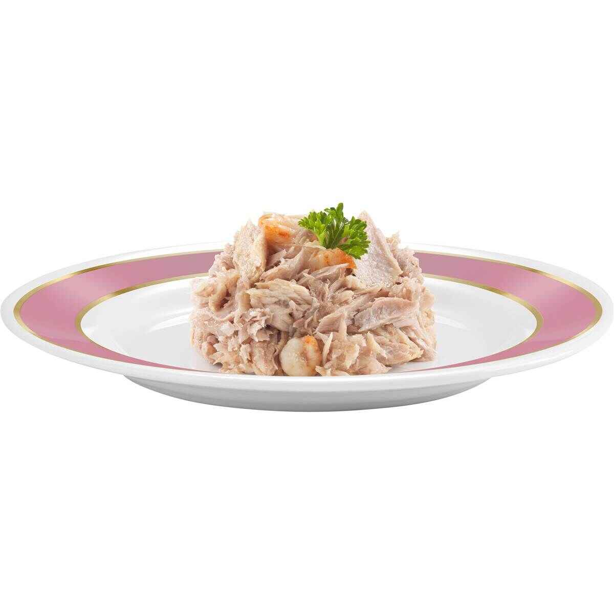 Fancy Feast Adult Royale Tuna Banquet With Prawns Wet Cat Food 85g