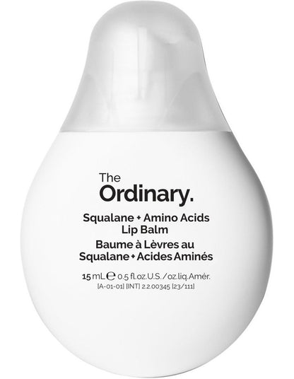 Squalane + Amino Acids Hydrating Lip Balm for Lips, Elbows and Cuticles 15ml