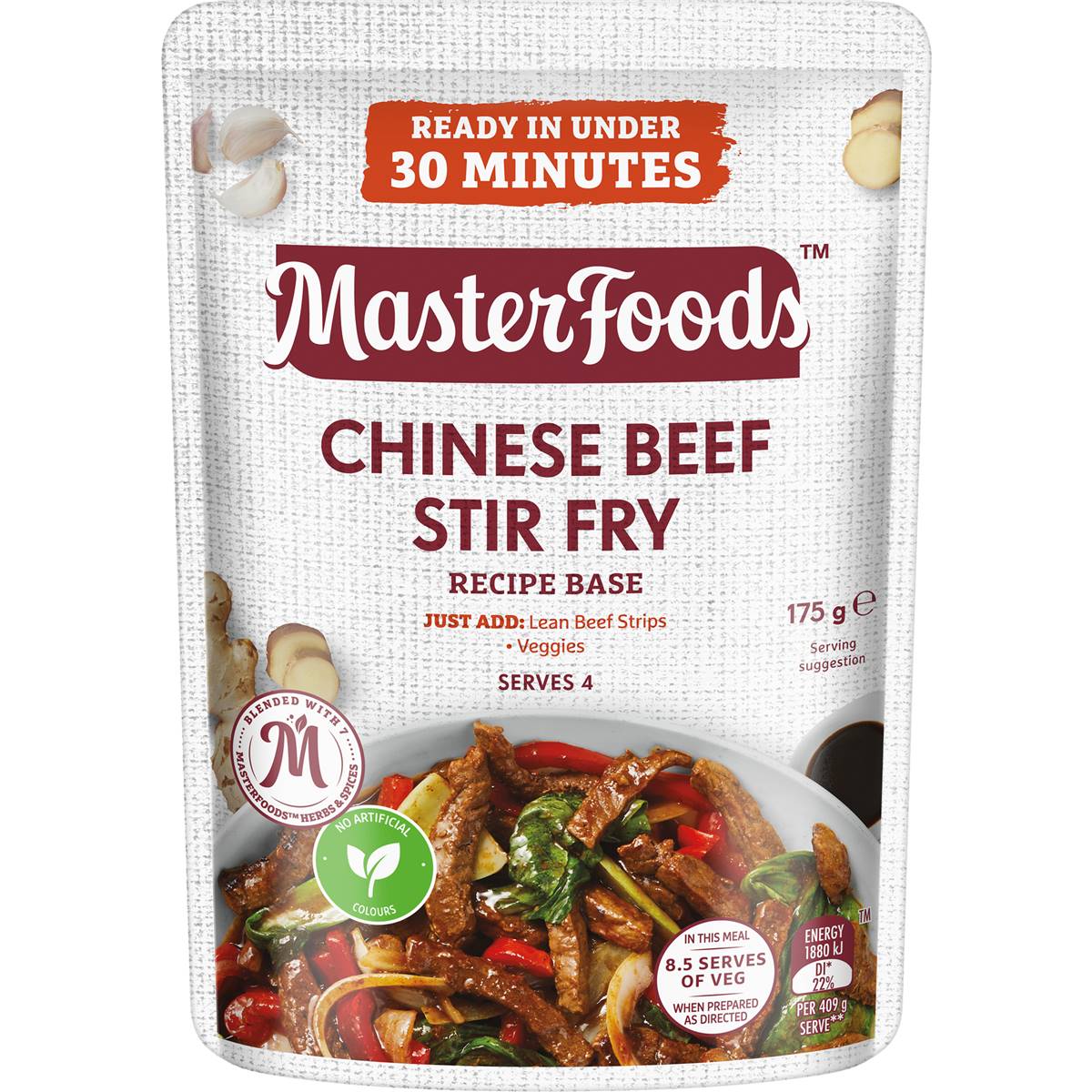 MasterFoods Chinese Beef Stir Fry Recipe Base 175g