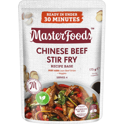 MasterFoods Chinese Beef Stir Fry Recipe Base 175g