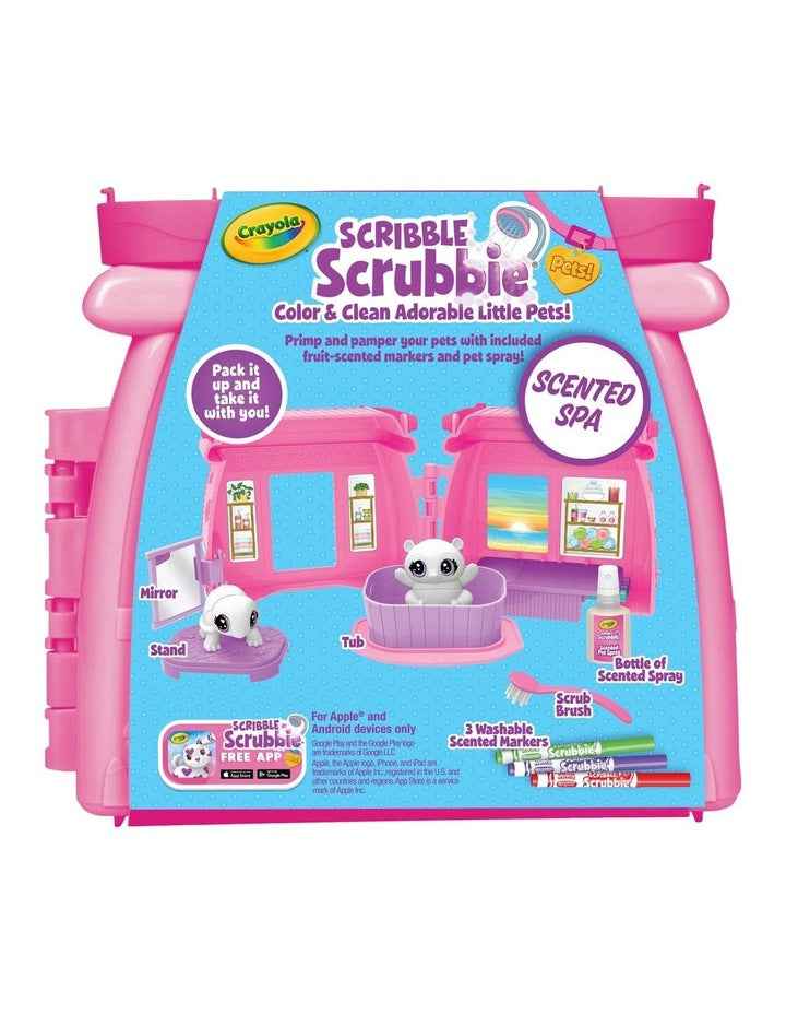 Scribble Scrubbie Scented Spa
