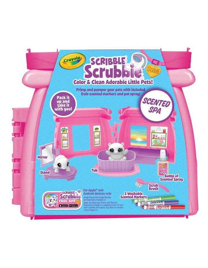 Scribble Scrubbie Scented Spa