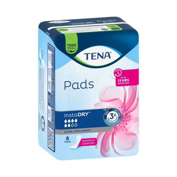 Lady Pads Insta Dry Incontinence Extra Long