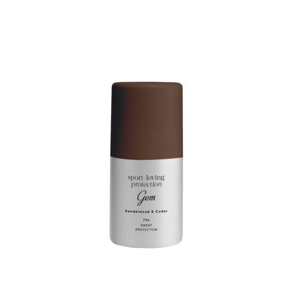 GEM SPORT-LOVING ROLL ON DEODORANT SANDALWOOD & CEDAR 50ML