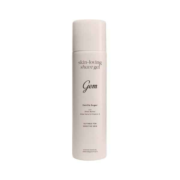 GEM SKIN-LOVING SHAVING GEL VANILLA SUGAR 195G