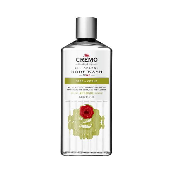 CREMO CITRUS & SAGE  BODY WASH 473ML
