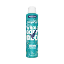 REXONA WOMEN WHOLE BODY DEODORANT THERMO EUCALYPTUS & COCO 230ML