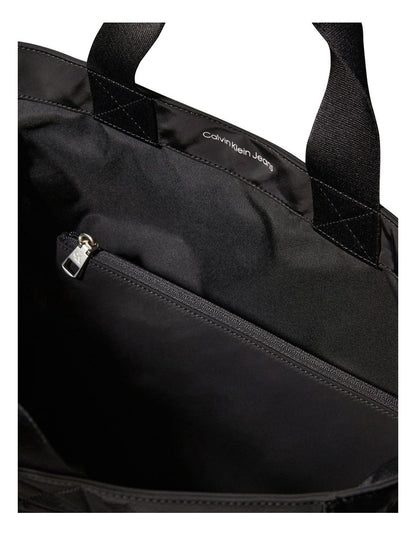Slim Tote Bag in Black
