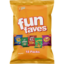 Fun Faves Variety Chips Multipack Lunch Box School Snacks 18 pack