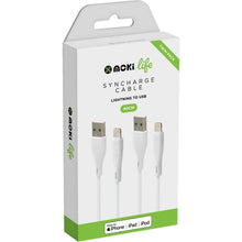 Moki Life Lightning 90cm Cables Twin Pack 90cm 2 Pack