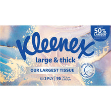 Kleenex Large & Thick 3 Ply Facial Tissues 95 Pack